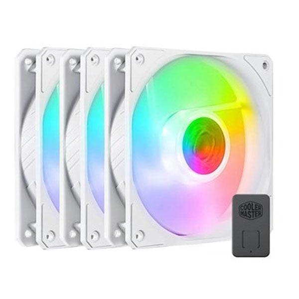 Cooler Master Case Fan SICKLEFLOW 120 (3IN1) CASE FAN (WHITE) Cooler Master Case Fan SICKLEFLOW 120 (3IN1) CASE FAN (WHITE)